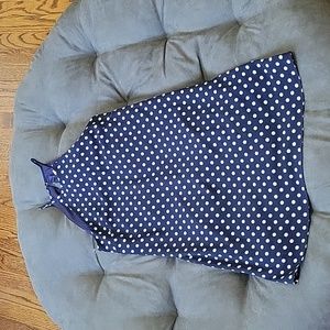 Polka dot sheath mini deess